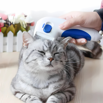 PEINE ELECTRICO MATA PULGAS - Elimina las pulgas al instante y sin químicos, cuidando la piel de tu mascota.