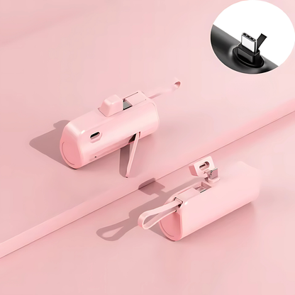 MINI POWER BANK 22.5 W – Carga rápida al instante, sin cables ni enredos