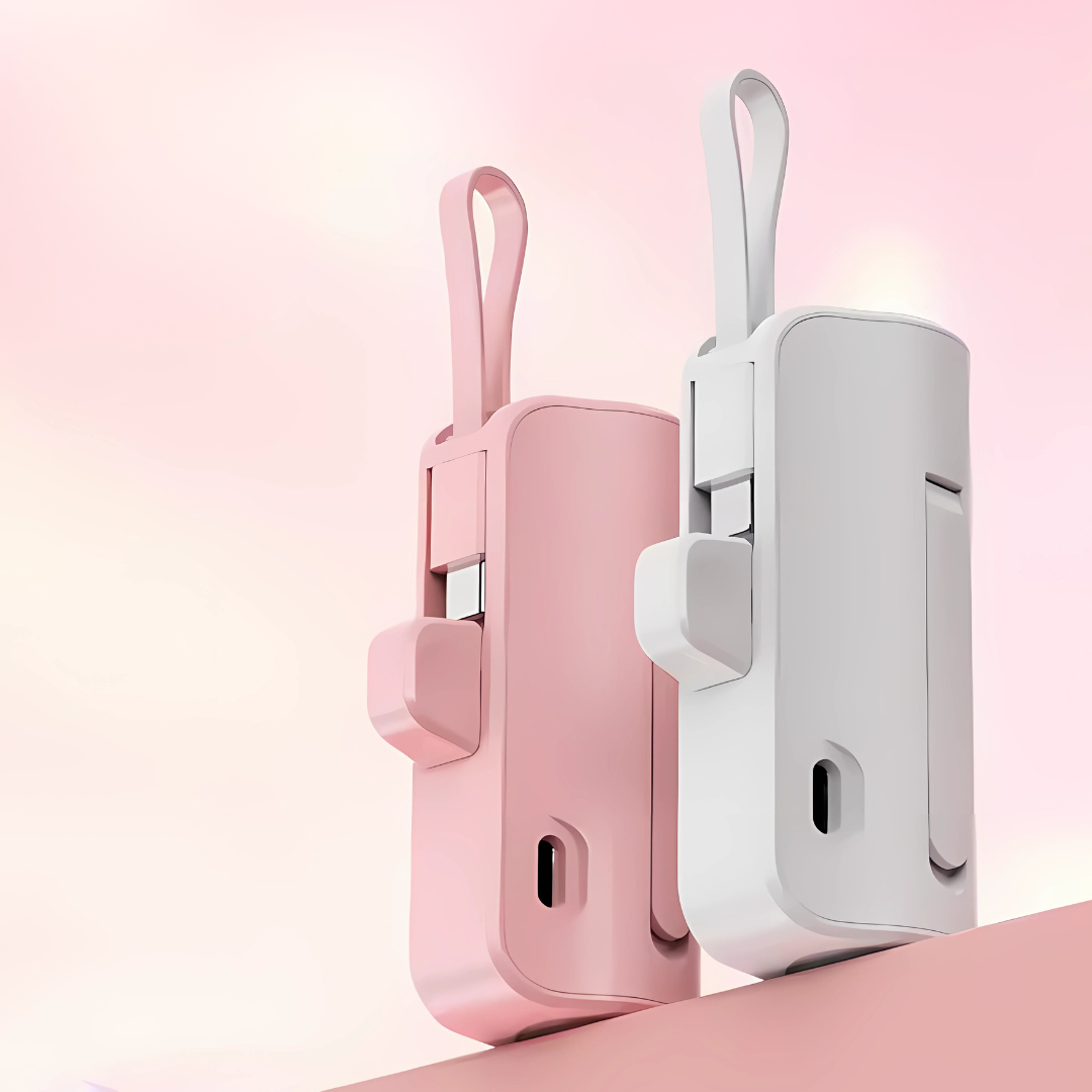 MINI POWER BANK 22.5 W – Carga rápida al instante, sin cables ni enredos