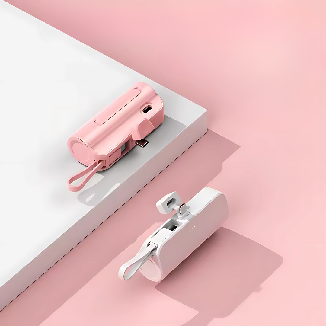 MINI POWER BANK 22.5 W – Carga rápida al instante, sin cables ni enredos