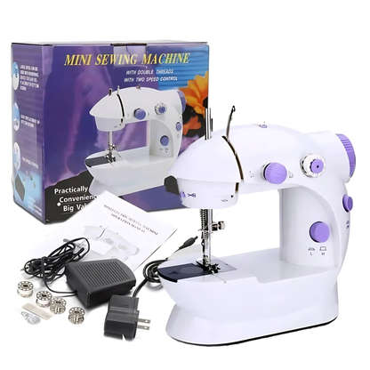 MINI MAQUINA DE COSER - Remienda al instante sin complicaciones ni enredos.