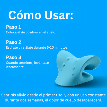 ALMOHADA DE TRACCION CERVICAL – Alivio profundo, corrección postural y descanso real para tu cuello