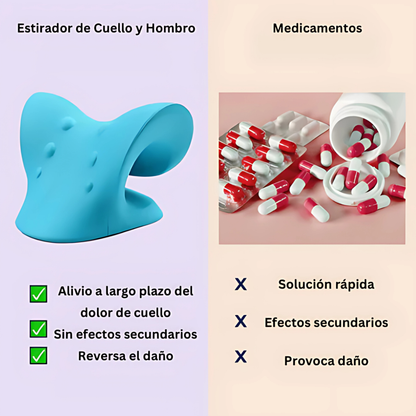ALMOHADA DE TRACCION CERVICAL – Alivio profundo, corrección postural y descanso real para tu cuello