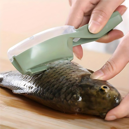 DESCAMADOR DE PESCADO (PACK x2) – Limpieza rápida, sin desorden y cocina más práctica