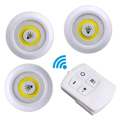 LÁMPARAS LED CON CONTROL - Luz donde la necesites, sin enchufes, sin límites