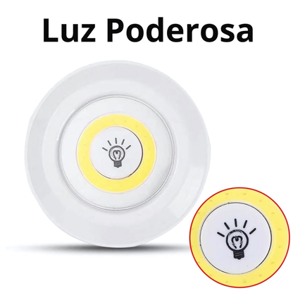 SET DE LUCES LED CON CONTROL REMOTO - Luz donde la necesites, sin enchufes, sin límites