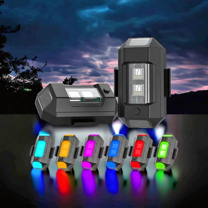 MINI LUZ LED PACKx4 – Iluminación potente, estilo único y visibilidad en cada recorrido