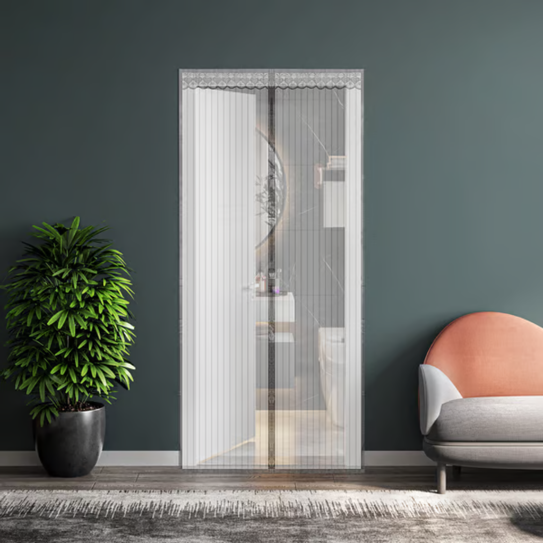 CORTINA MOSQUITERA MAGNÉTICA – Protección para tus hijos, hogar libre de mosquitos y tranquilidad diaria
