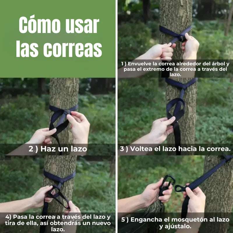 HAMACA DE CAMPING CON MOSQUITERO – Duerme seguro, descansa sin intrusos.