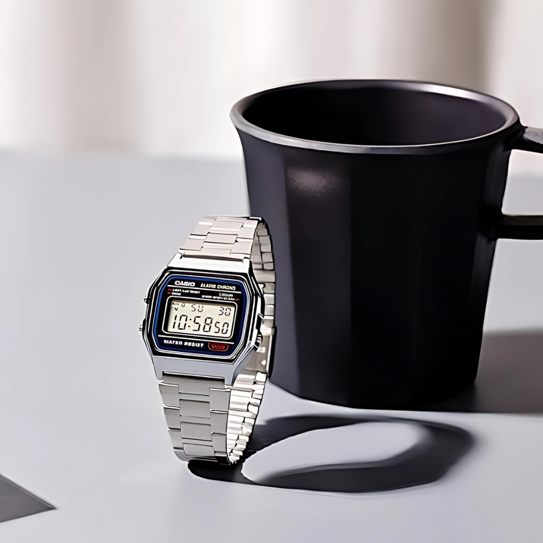 RELOJ CASIO A158W – Estilo clásico con resistencia moderna