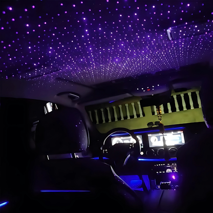 PROYECTOR LED USB — El ambiente de lujo que transforma cada trayecto