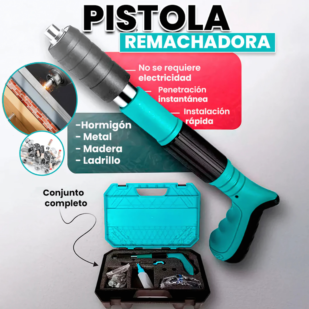 MAQUINA DE CLAVADO – Fijación rápida, sin esfuerzo y trabajos más eficientes