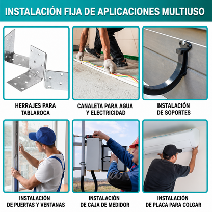 PISTOLA REMACHADORA PROFESIONAL CON KIT COMPLETO – Herramientas listas para trabajar mejor