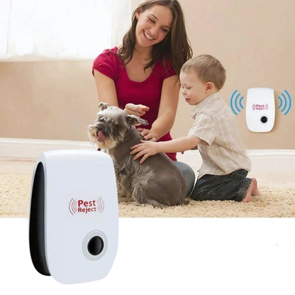 REPELENTE ELECTRONICO - Protección invisible contra insectos molestos, día y noche.