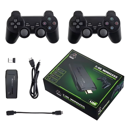 CONSOLA DE VIDEOJUEGOS 2,4G WIRELESS LITE — Vuelve a la infancia con 20,000 juegos