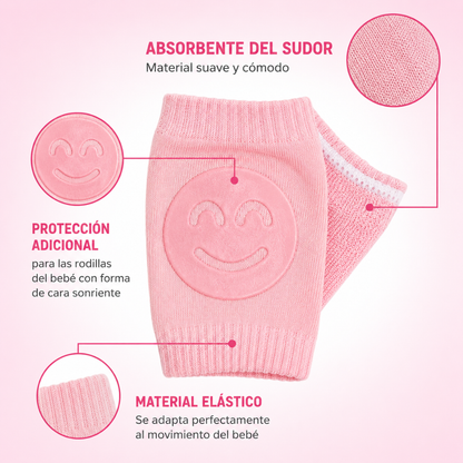 RODILLERAS DE BEBÉ (PACK x2 PARES) – Protección suave para gatear, explorar y crecer con confianza