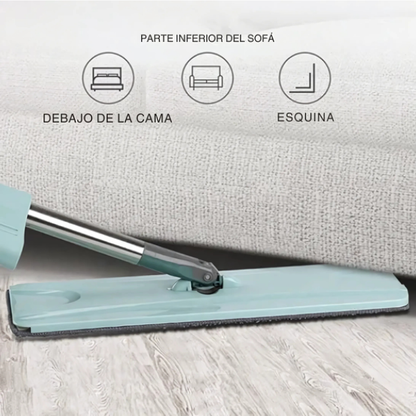 MICRO FIBRA - Gira, limpia y seca en segundos: la forma inteligente de cuidar tu hogar