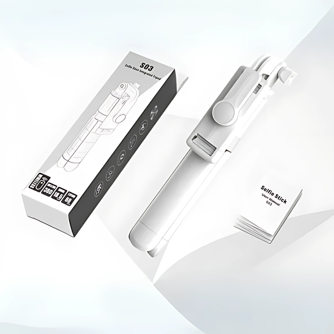 SELFIE STICK – Soporte, selfie stick y control remoto en un solo dispositivo