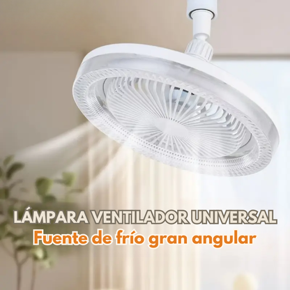 VENTILADOR CON LUZ SMART — Fresco, luz y control inteligente en uno